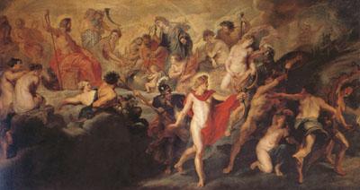 Peter Paul Rubens The Council of the Gods (mk05) oil painting image